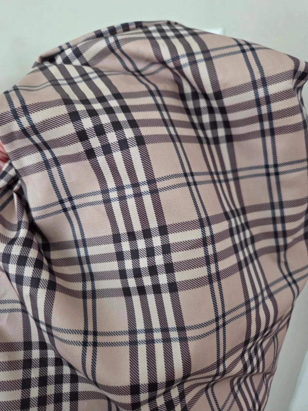 LeSportsac Vintage Plaid Tote Bag with Matching Pouch